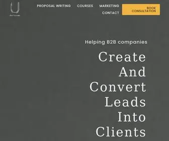 Utleystrategies.com(Proposal Writing Services) Screenshot