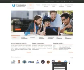 Utltraining.com(UTL Technologies) Screenshot