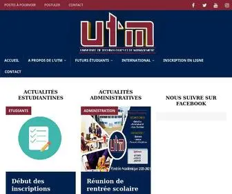 UTMBF.com(UTM) Screenshot