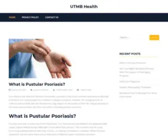 Utmbhpla.org(UTMB Health) Screenshot