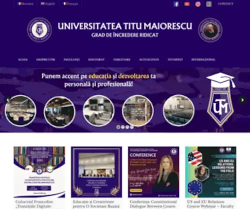 UTM.ro(Facultăți) Screenshot