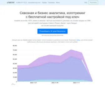 Utmstat.com(сквозная и бизнес аналитика) Screenshot