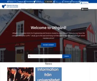 UTN.se(Uppsala Union of Engineering and Science Students) Screenshot