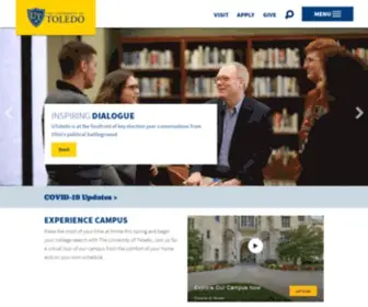 Utoledo.edu(The University of Toledo) Screenshot
