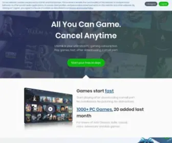 Utomik.com(Your gaming subscription withgames) Screenshot