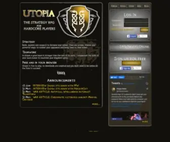 Utopia-Game.com(UtopiaHome) Screenshot