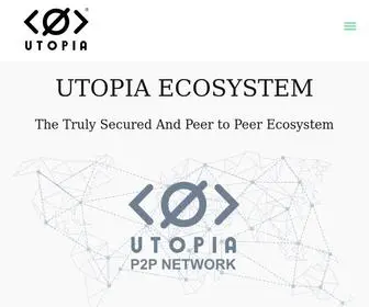 Utopiaecosystem.com(Utopia Ecosystem) Screenshot