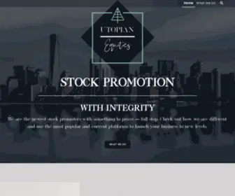 Utopianequities.com(Promotions Our Way) Screenshot