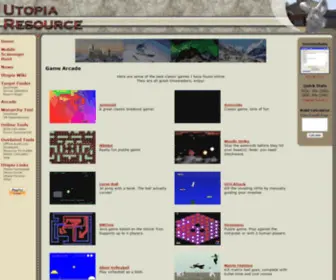 Utopiaresource.com(Utopia Resource) Screenshot