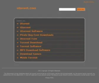 Utorent.com(Dit domein kan te koop zijn) Screenshot