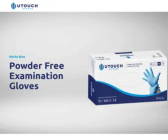 Utouchgloves.com(UTOUCH GLOVES) Screenshot