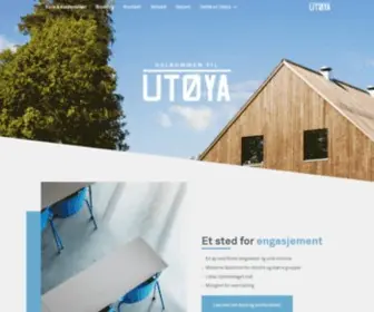 Utoya.no(Utøya) Screenshot