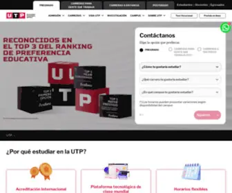 UTP.edu.pe(Universidad Tecnológica del Perú) Screenshot