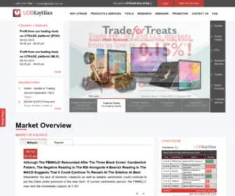 Utrade.com.my(Online Stock Trading Malaysia) Screenshot