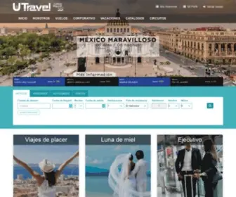 Utravel.com.sv(U TRAVEL SERVICE) Screenshot