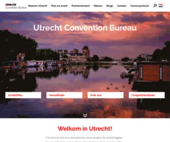 Utrechtconventionbureau.nl(Utrecht Convention Bureau) Screenshot