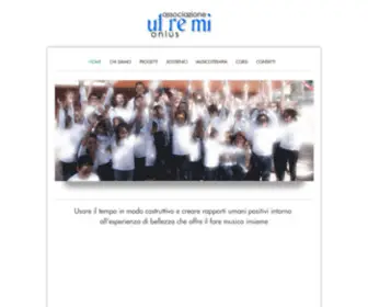 Utremi.org(UtReMi Onlus) Screenshot