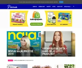Utrinek.si(Portal za zdravo in aktivno življenje) Screenshot