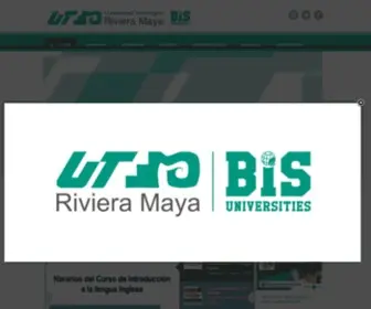Utrivieramaya.edu.mx(Carreras Bilingües) Screenshot