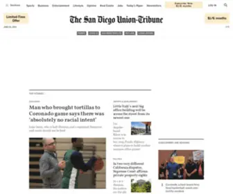 Utsandiego.com(The San Diego Union) Screenshot