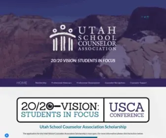 Utschoolcounselor.org(HOME) Screenshot