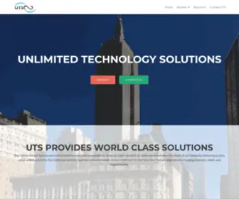 Utscorp.com(Unlimited Technology Solutions) Screenshot