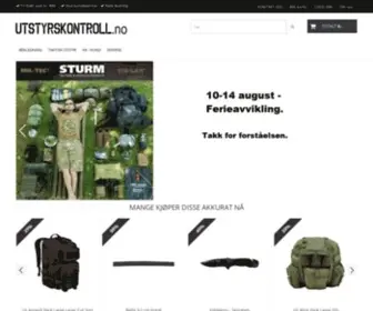 Utstyrskontroll.no(Utstyrskontroll) Screenshot