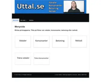 Uttal.se(Ta kontroll över ditt uttal) Screenshot