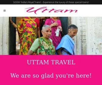 Uttamtravel.com(Uttam Travel) Screenshot