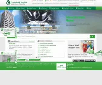 Uttarabank-BD.com(Uttara Bank Limited) Screenshot