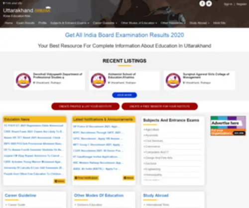 Uttarakhand.shiksha(Education in Uttarakhand) Screenshot