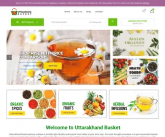 Uttarakhandbasket.com(Uttarakhand Product) Screenshot