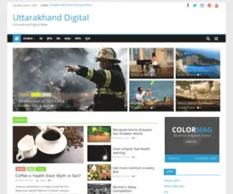 Uttarakhanddigital.com(Uttarakhand Digital) Screenshot