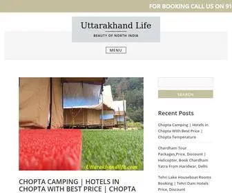 Uttarakhandlife.com(Uttarakhand Life) Screenshot