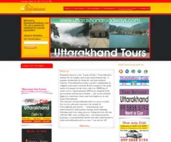 Uttarakhandroadways.com(Uttarakhand Roadways) Screenshot