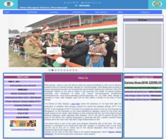 UttardinajPur.gov.in(UttarDinajpur district) Screenshot