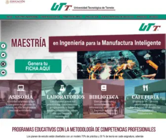 UTT.edu.mx(Inicio) Screenshot