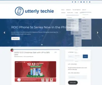 Utterlyrandomtechie.com(Your Cebu Tech Blog) Screenshot