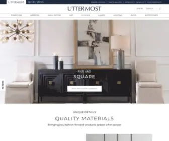 Uttermost.com(Wholesale Uttermost Accent Furniture) Screenshot
