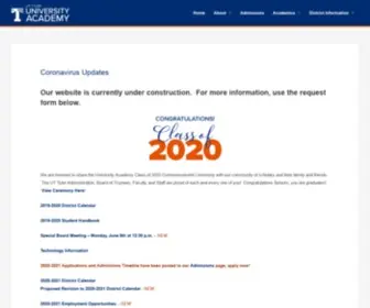 Uttia.org(UT Tyler University Academy) Screenshot