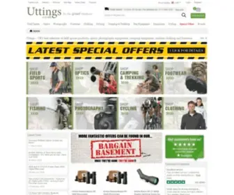 Uttings.co.uk(Field Sports) Screenshot