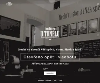 Utunelu.cz(Hostinec U Tunelu) Screenshot