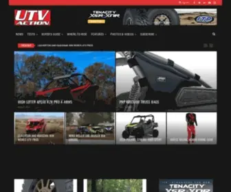 Utvactionmag.com(UTV Action Magazine) Screenshot