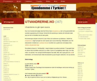 Utvandrerne.no(Feriebolig i udlandet) Screenshot