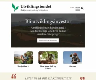 Utviklingsfondet.no(Utviklingsfondet) Screenshot