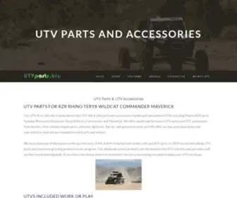 UtvParts.biz(UTV Parts .biz at Wholesale prices) Screenshot