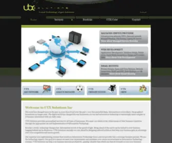 Utxsolutions.com(UTX Solutions at a glance) Screenshot