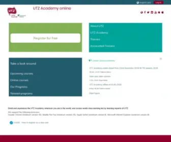 Utzacademyonline.com(Utzacademyonline) Screenshot