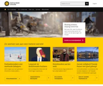 UU.nl(De Universiteit Utrecht) Screenshot