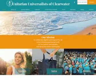 UUC.org(Unitarian universalists of clearwater) Screenshot